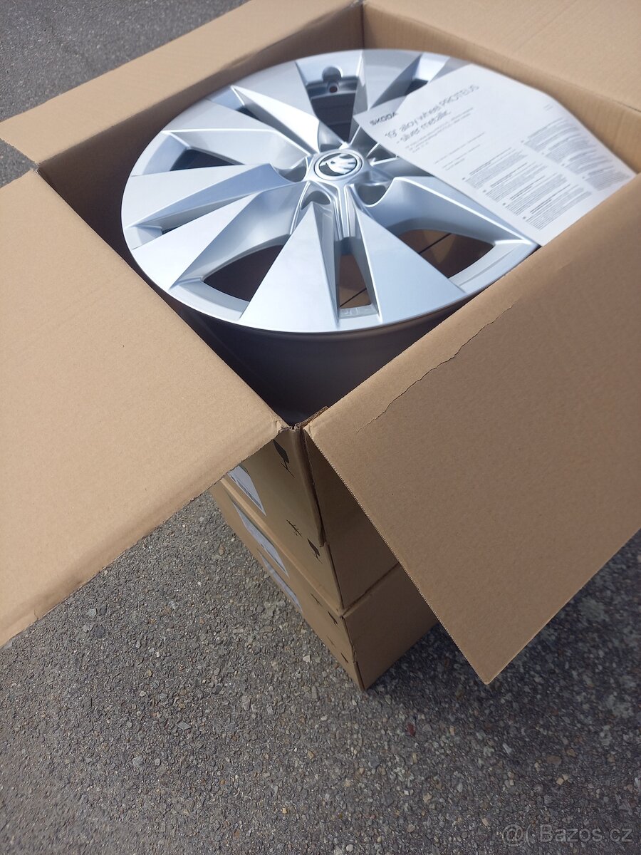 Š.Elroq,Enyaq, Karoq, Seat Ateca - NOVÉ 19 orig.Alu disky- 8 - 15