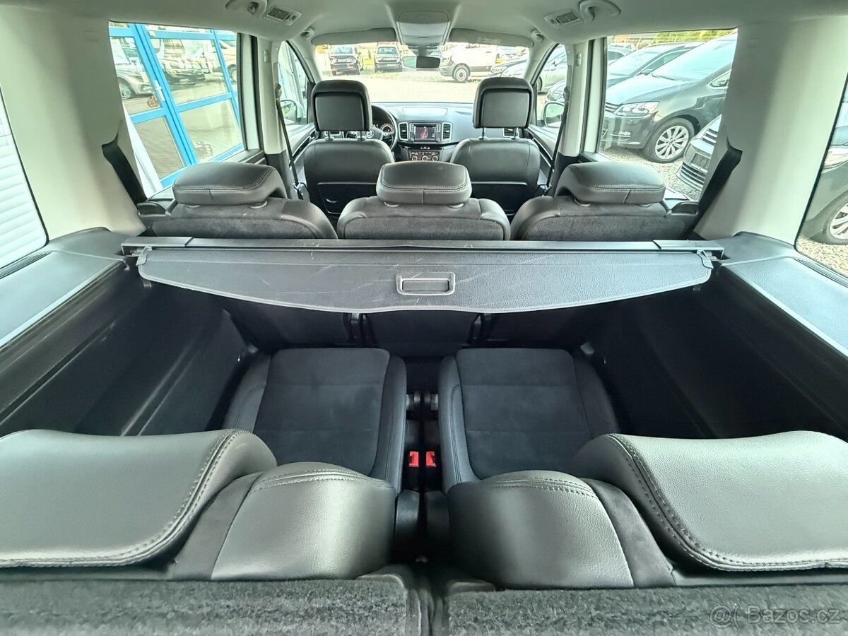 VW SHARAN 2.0 TDi DSG NAVI KAMERA WEBASTO TAŽNÉ 7 MÍST - 15