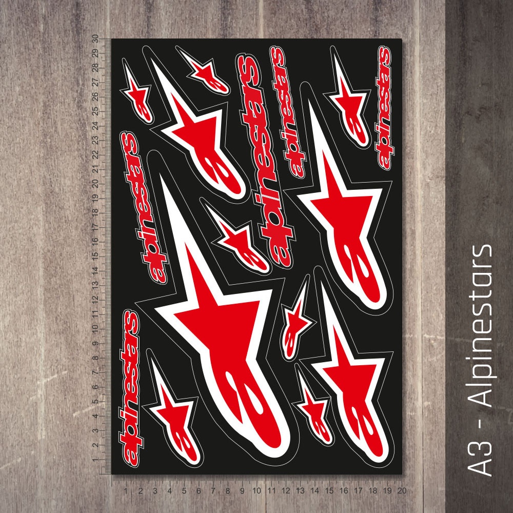 Samolepky Valentino Rossi 46 The Doctor Arch 20x30 cm - 15