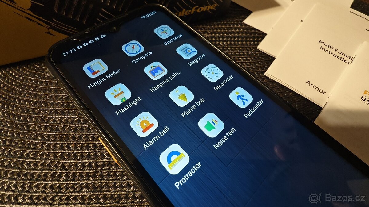 mobilní telefon UleFone Armor 21 Black, 256 GB - 15