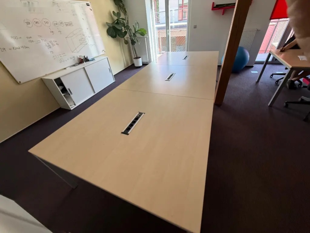 Velký kancelářský stůl 360×140cm značka Techo - 15