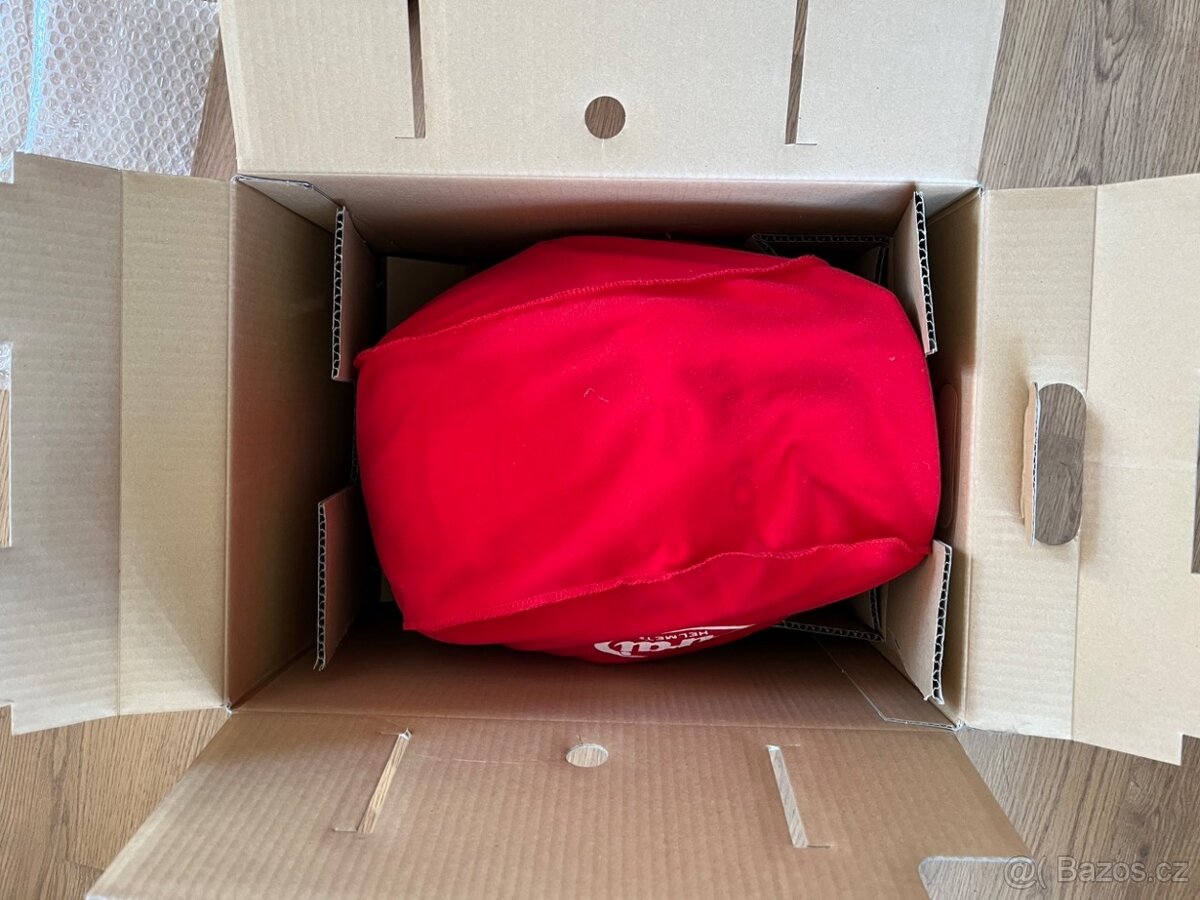 přilba/helma červená HONDA Arai Tour-X4, S, NOVÁ - 15