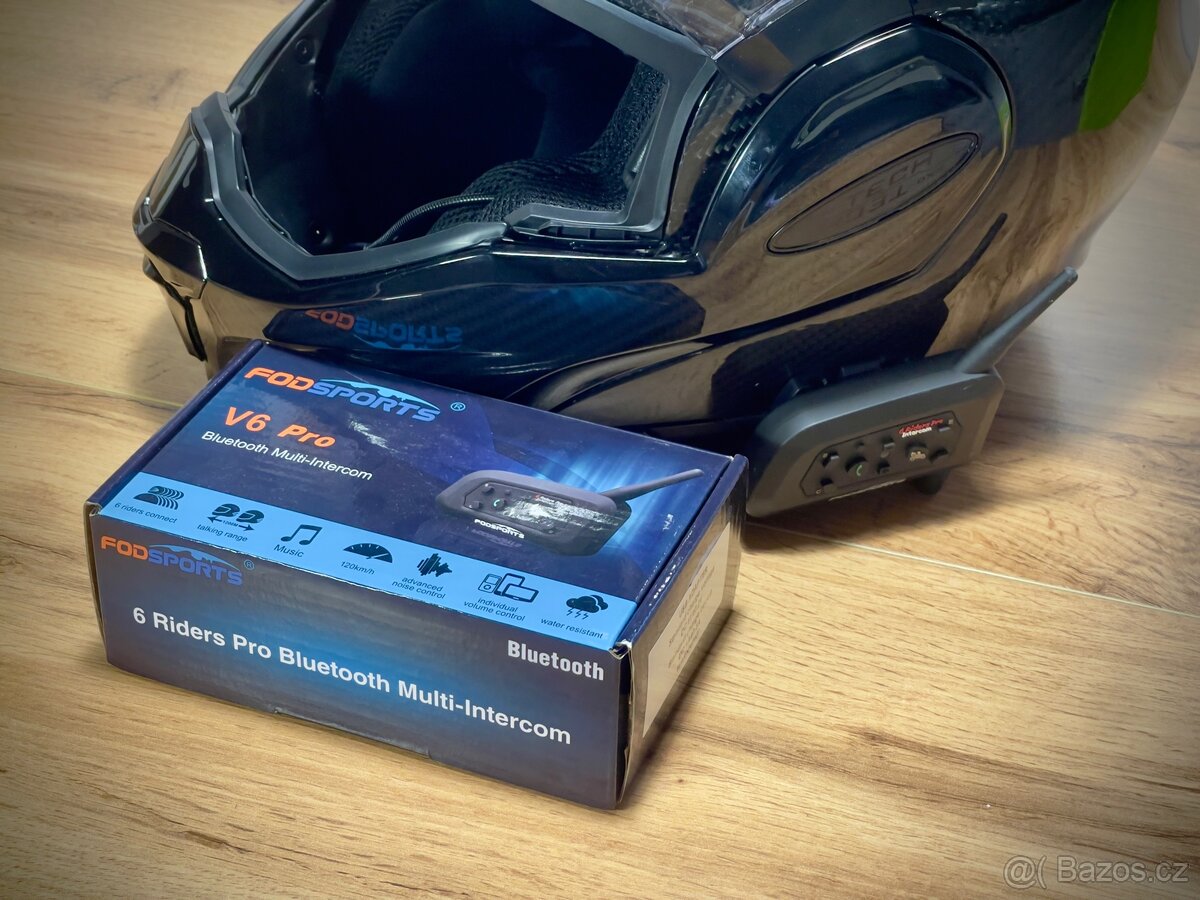 Přilba překlopná Scorpion EXO-Tech EVO Carbon XL + kom - 15