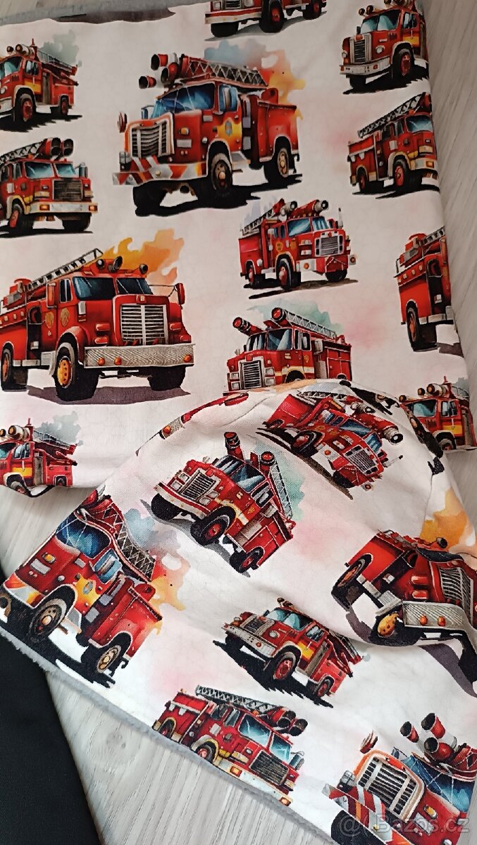 Handmade set Hasiči (soft kalhoty, atd...) - 15