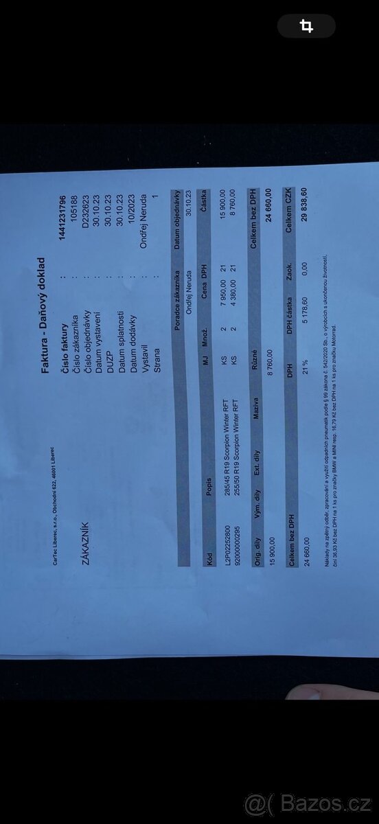 BMW X5 F15 zimní sada alu kol - 15