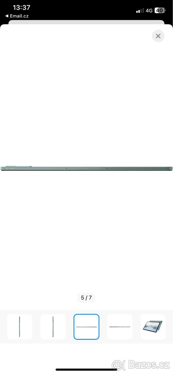 Tablet Lenovo 12,7’’ + kryt - 15