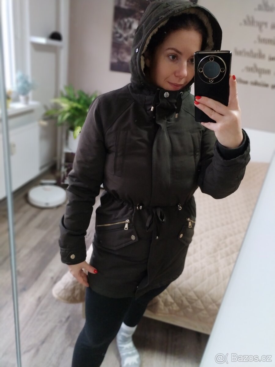 Dámský kabátek M 38 podzimní zimní jarní - 15