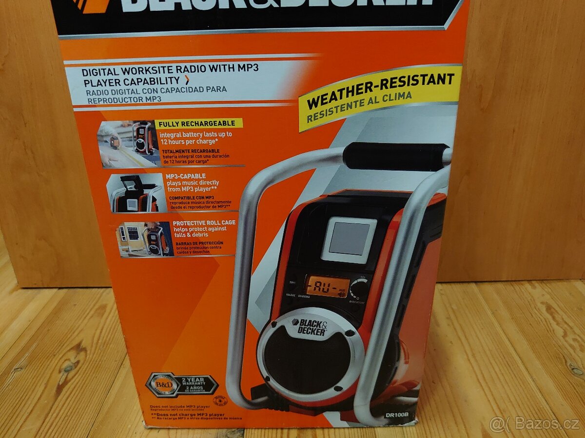 Black & Decker - rádio - 15