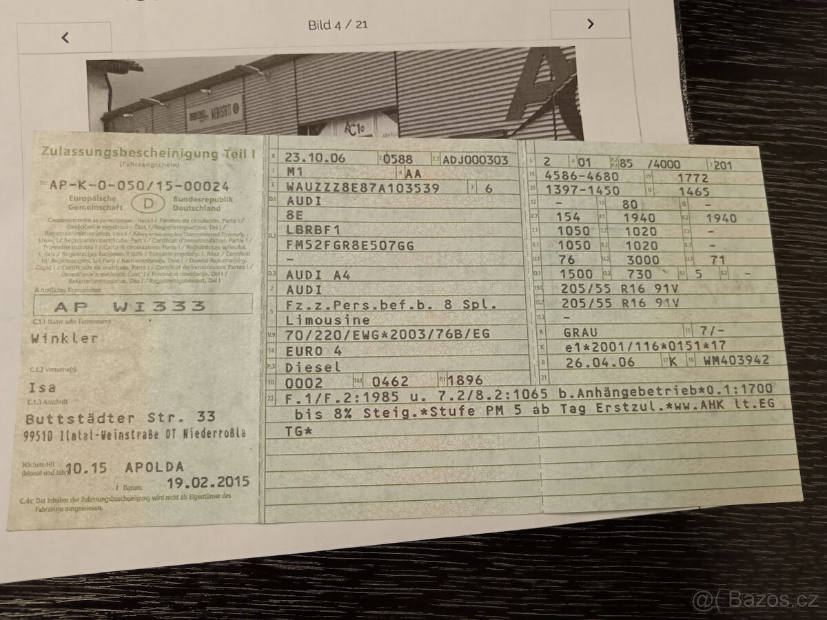 Audi A4 85 KW klima výhřev - 15