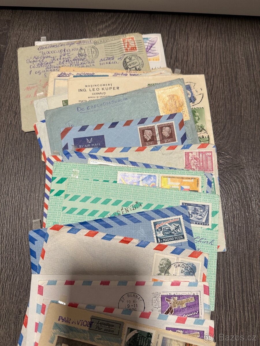 Sbírka známek, poštovní známky - přes 560 kusů celistvostí - 15