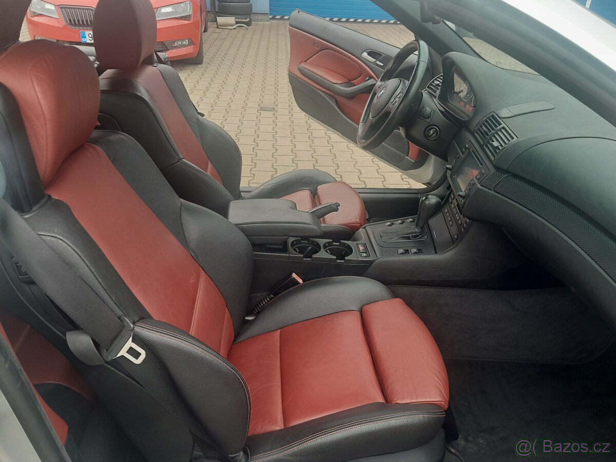 BMW 3 E46 cabrio, 325Ci, r. v. 2000, automat, hardtop, kůže - 15