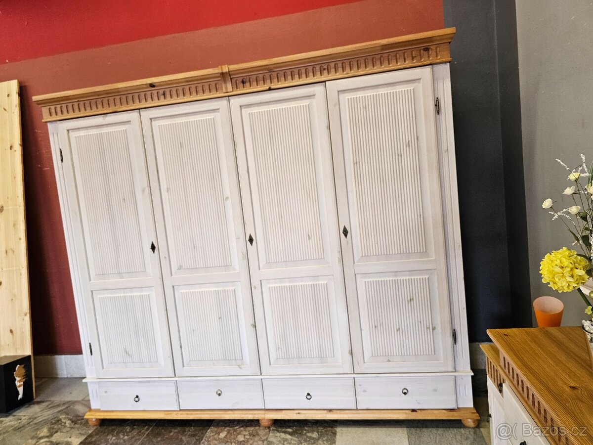 Ložnice postel s úložným prostorem Celodřevená - 15