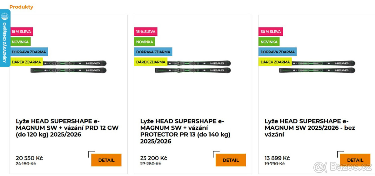 HEAD SUPERSHAPE e-MAGNUM SW + PROTECTOR PR 13 2025/2026 - 15