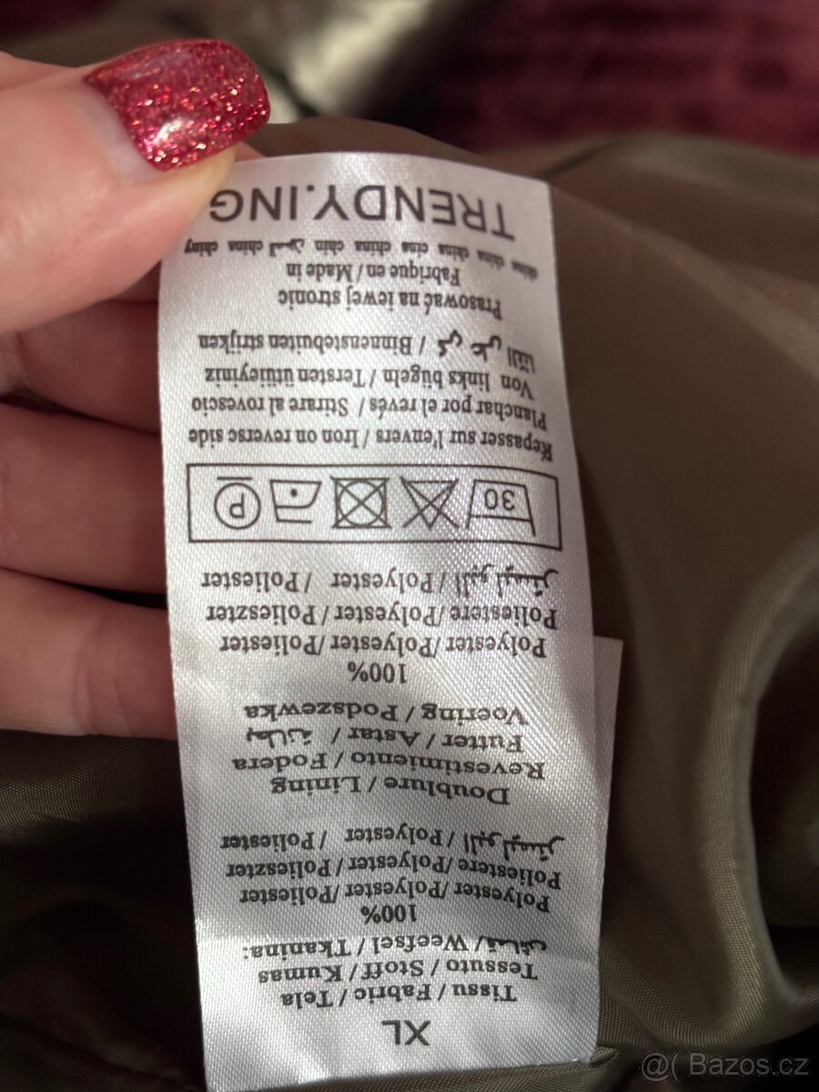 Luxusní bunda Trendy Ing XL - 15