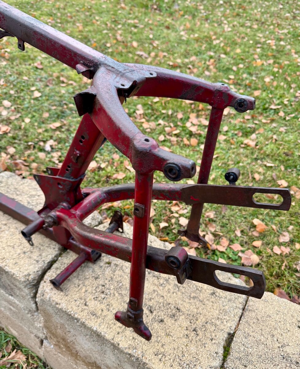 Jawa CZ 250 353 - rám s anglickým štítkem - 15