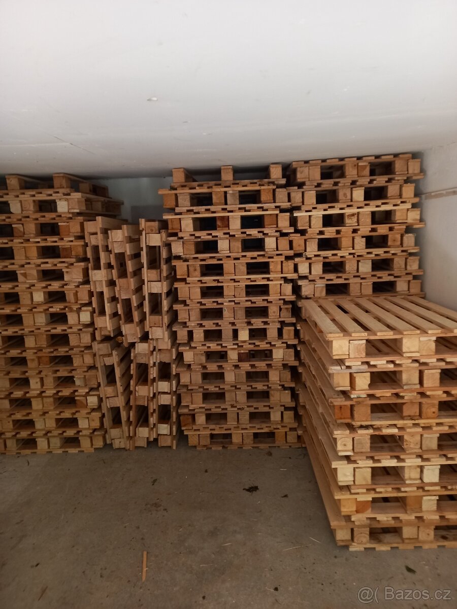 Palety 100/80 nové, celodřevěné - 15