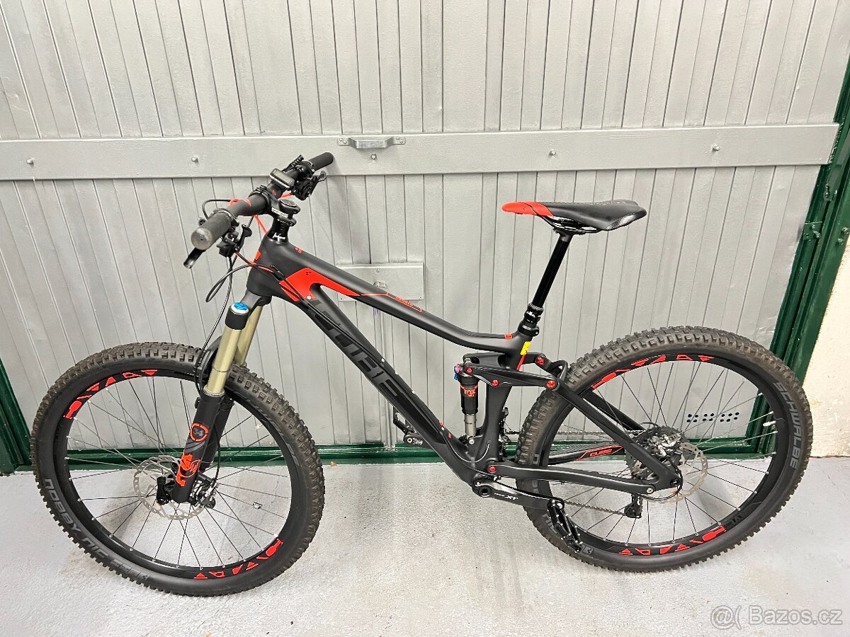 Carbonové kolo CUBE STEREO 140 C:62 Race 27,5 TOP STAV - 15