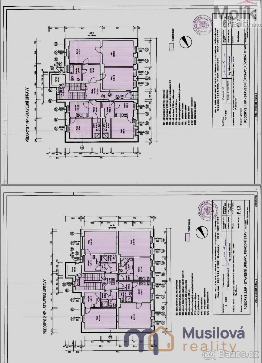 Prodej bytového domu 760 m2, pozemek 154 m2 - 15