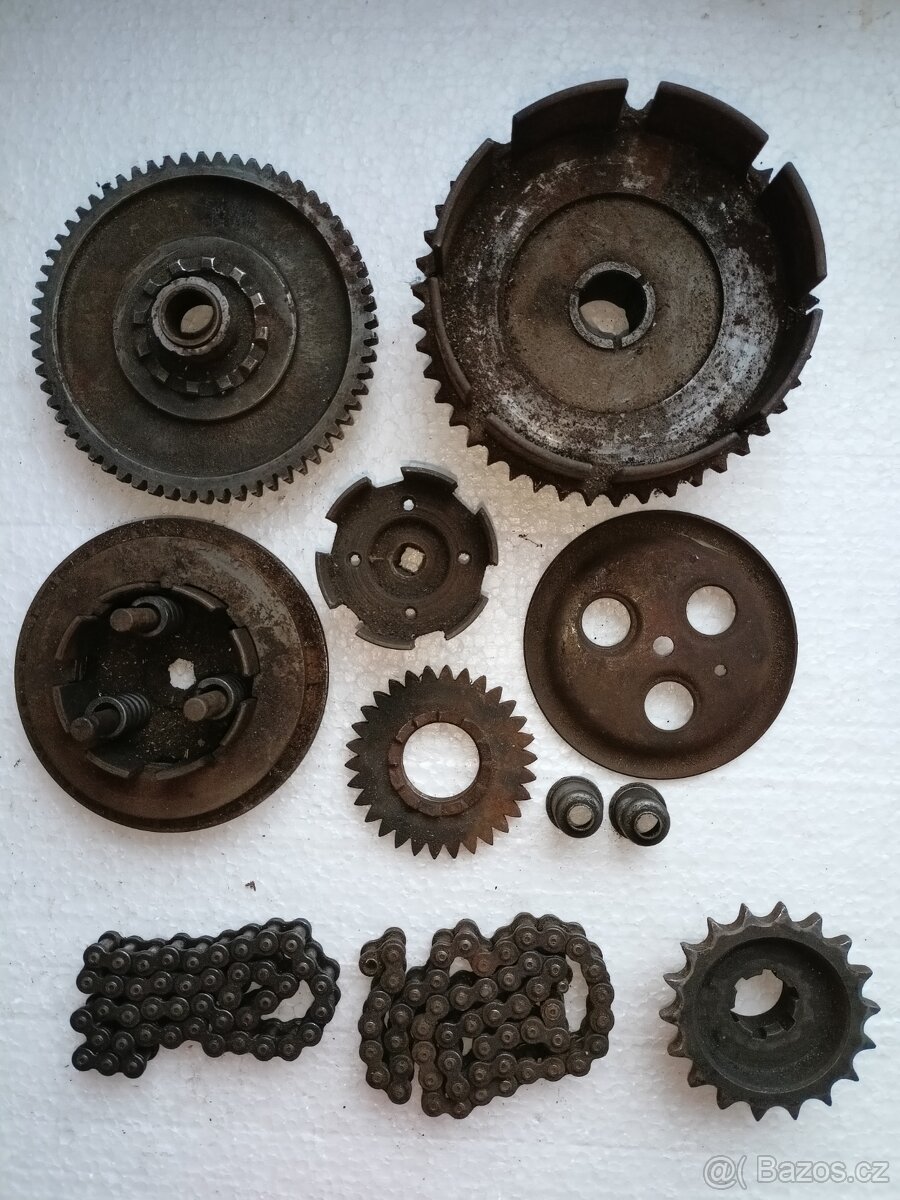 Manet 90 dvoupíst M90 - díly různé konvolut - 15