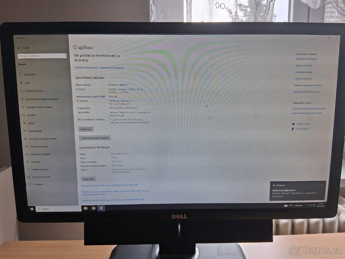 PC INTEL i5-4570+8GB RAM+120GB SSD+WINDOWS IHNED K PRODEJI - 15