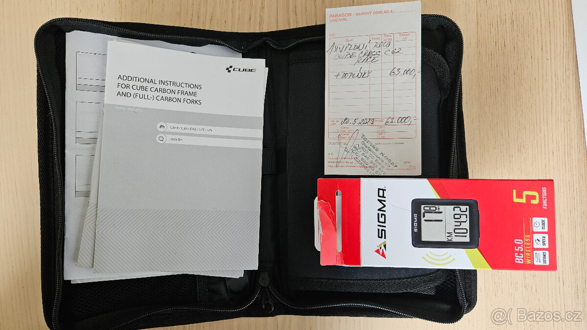 kolo gravel CUBE karbon - 15