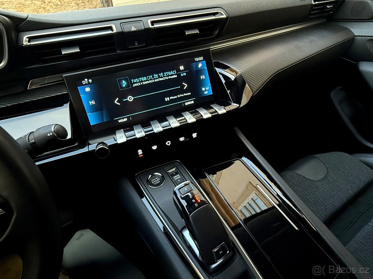 Peugeot 508 GT Line 1.6i 180k ČR DPH Full Led 8AT 38tkm - 15