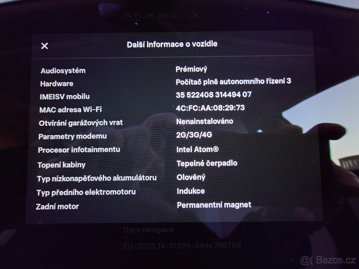 Tesla Model 3 DUAL MOTOR PERFORMANCE AWD 377 kW SOH 88,1% - 15