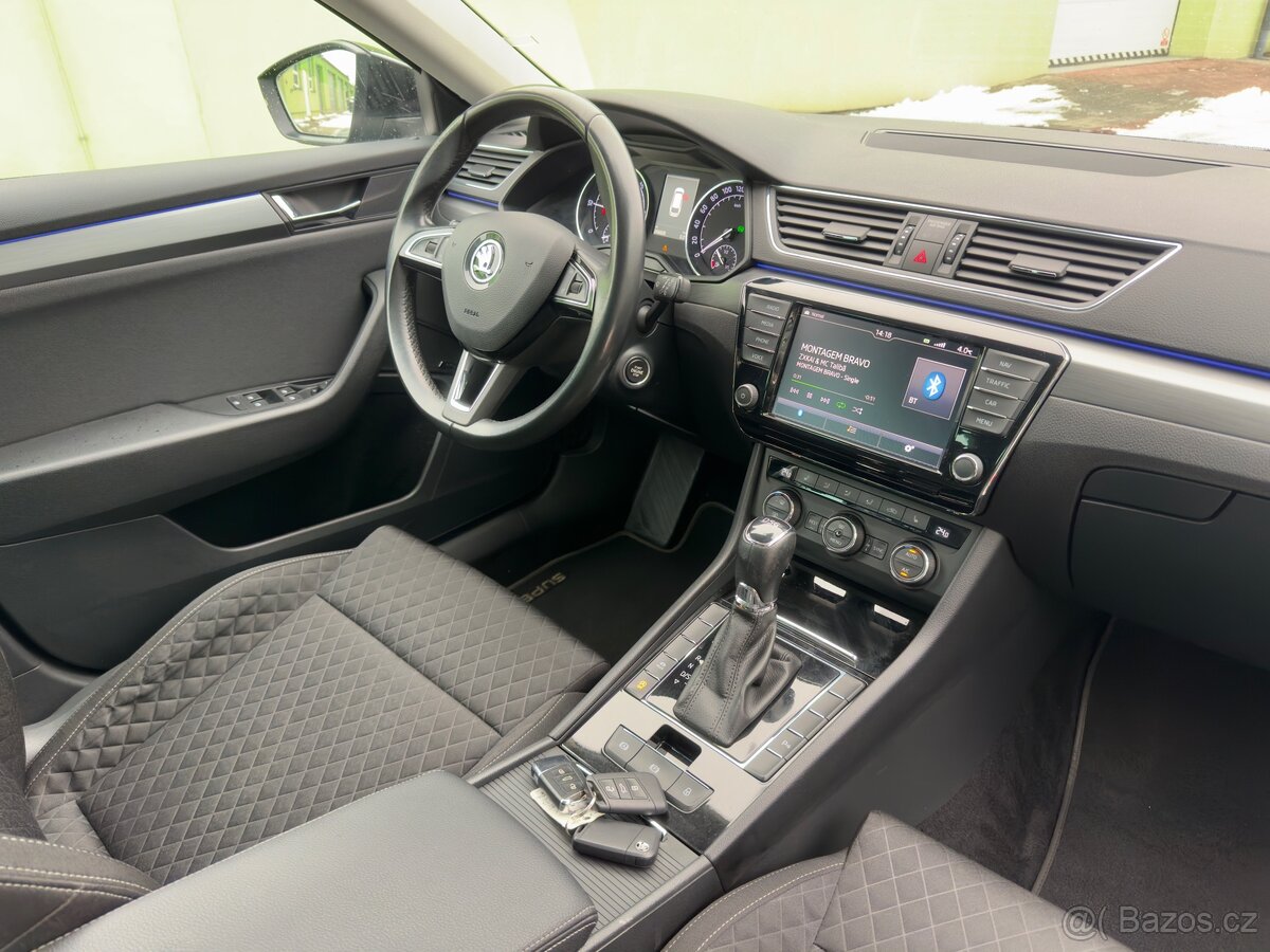 Škoda Superb 2.0 TDI 110kw DSG/Canton/DCC/ Výbava - 15
