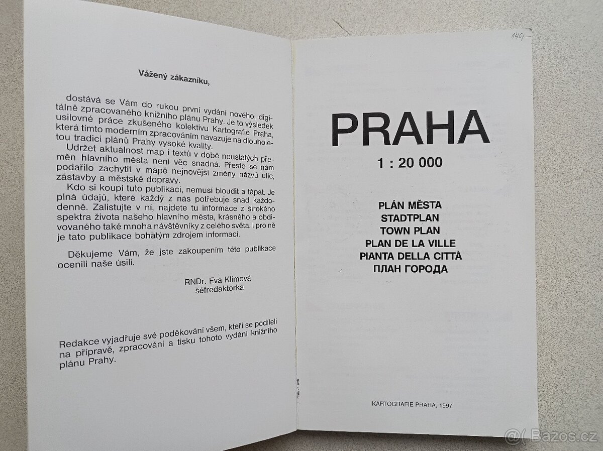 Mapy a autoatlasy staršího data. Něco i nové. - 15