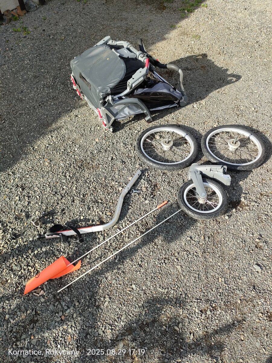 Cyklovozík Chariot Chinook 1 - Thule - 15