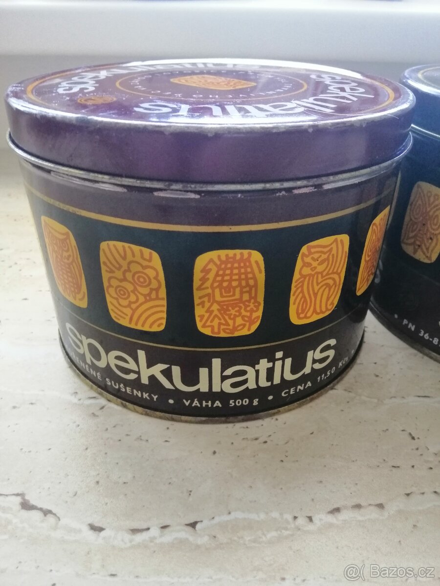 Staré plechové krabičky - 15