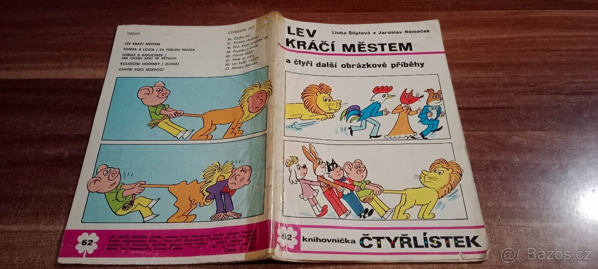 Čtyřlístek č. 56 - 63. Ročník 1977 - 15