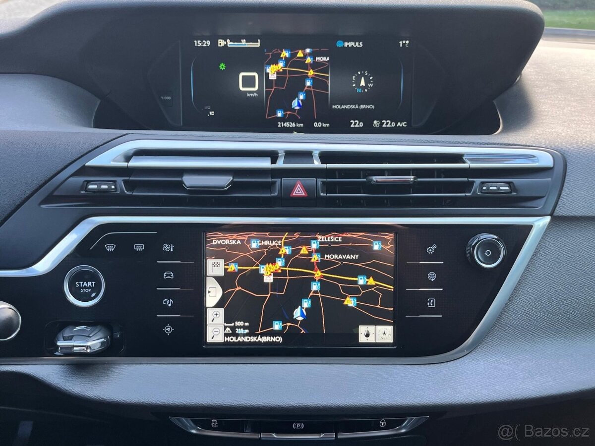 Citroën Grand C4 Picasso 2.0HDi MANUÁL KAMERA SERVISKA TAŽNÉ - 15