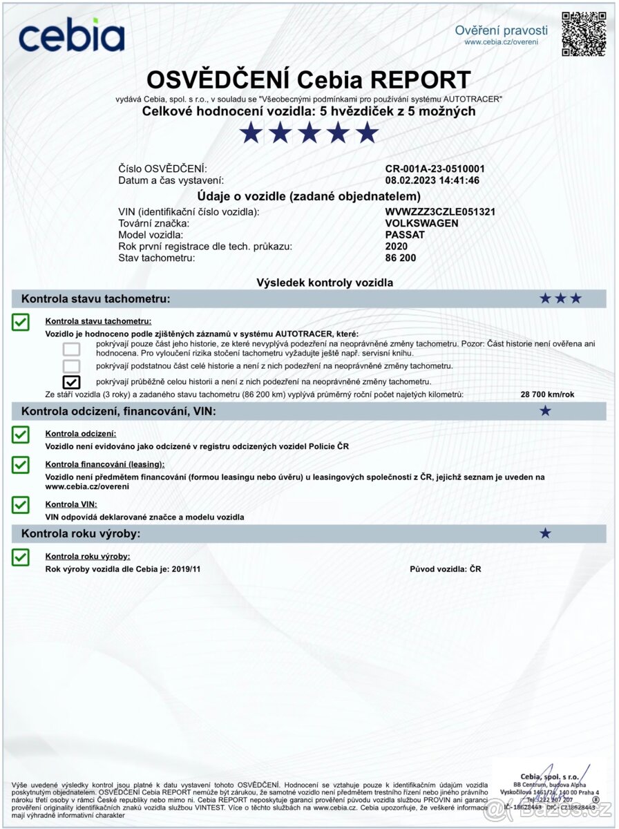 VW Passat 2,0Tdi DSG 140kW Elegance Variant 1 MAJ ČR - 15