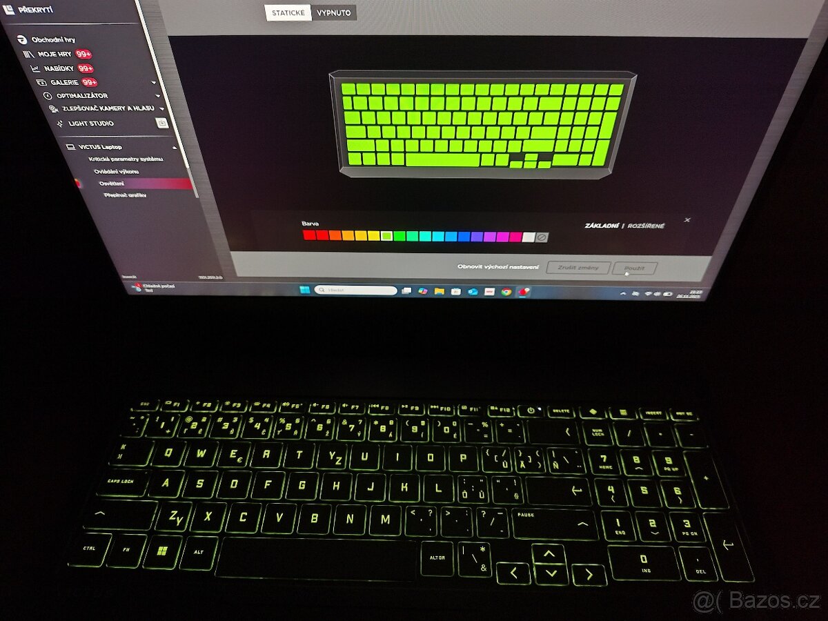 Herní Victus 16,RTX-4gen-120w,i5-13gen,RGB,19Měs.Záruka. - 15
