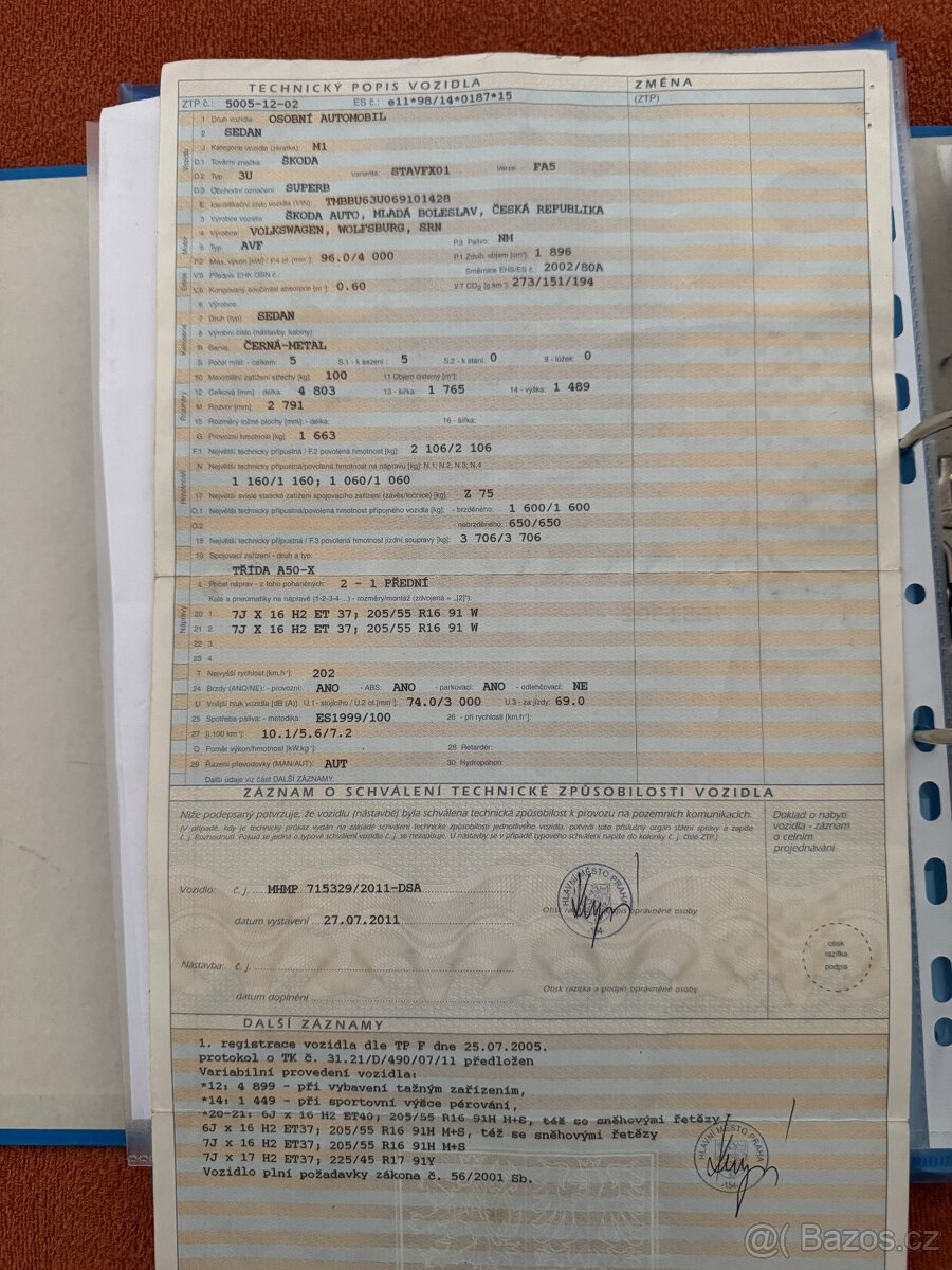 Škoda superb 1.9 TDI 96kw - 15