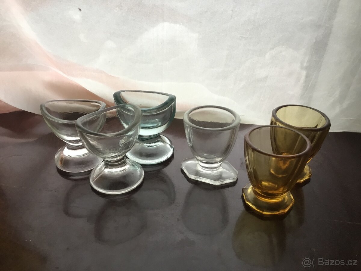 podtacky, sklenice Hostyn, sklenice se Svejkem, odlivky - 15