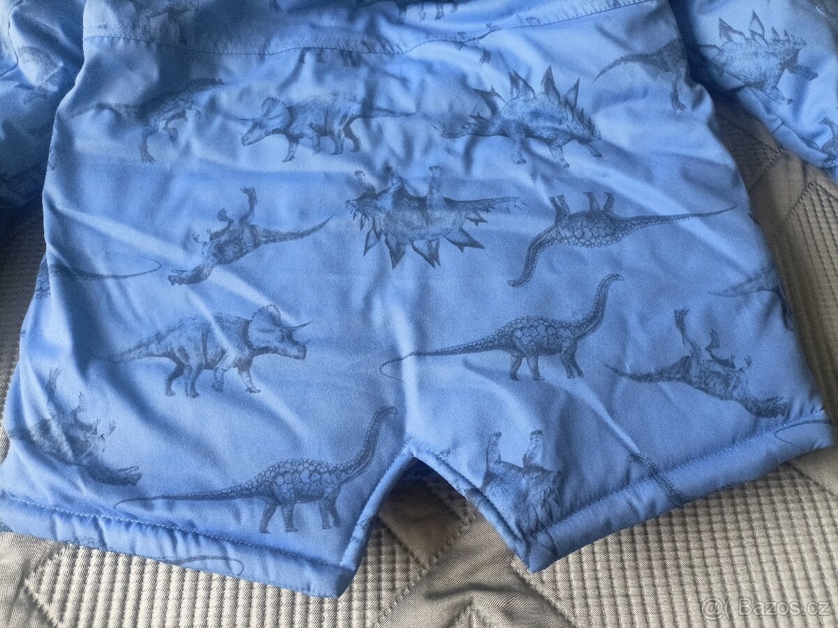 Nová dětská zimní bunda parka, vel.128 - 15