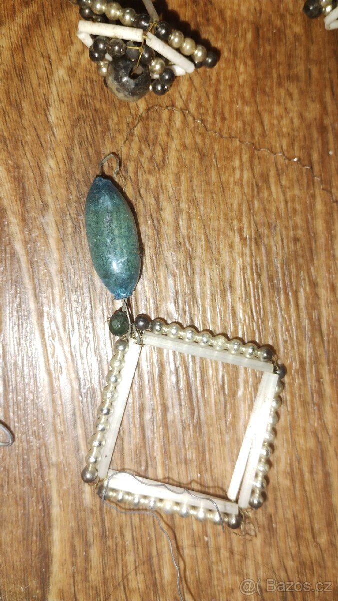 Vánoční ozdoby korálkové - 15