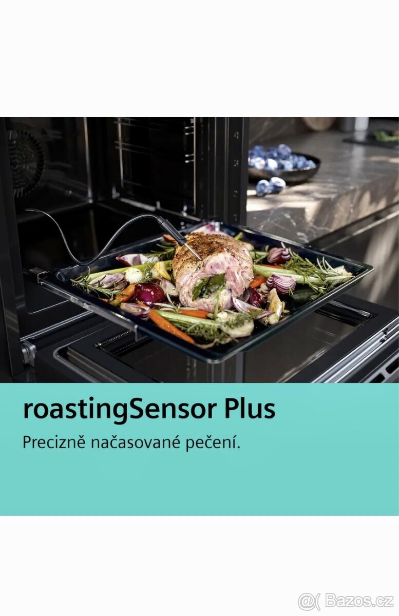 Nová parní trouba SIEMENS STUDIO HS958GDD1 s připojen vody - 15