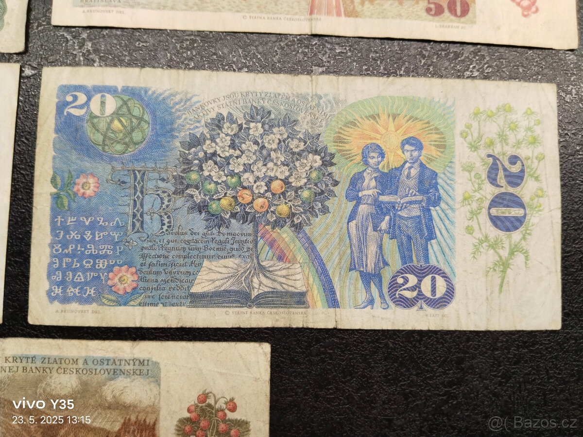 Bankovky Československo 1961 - 1988 - 15