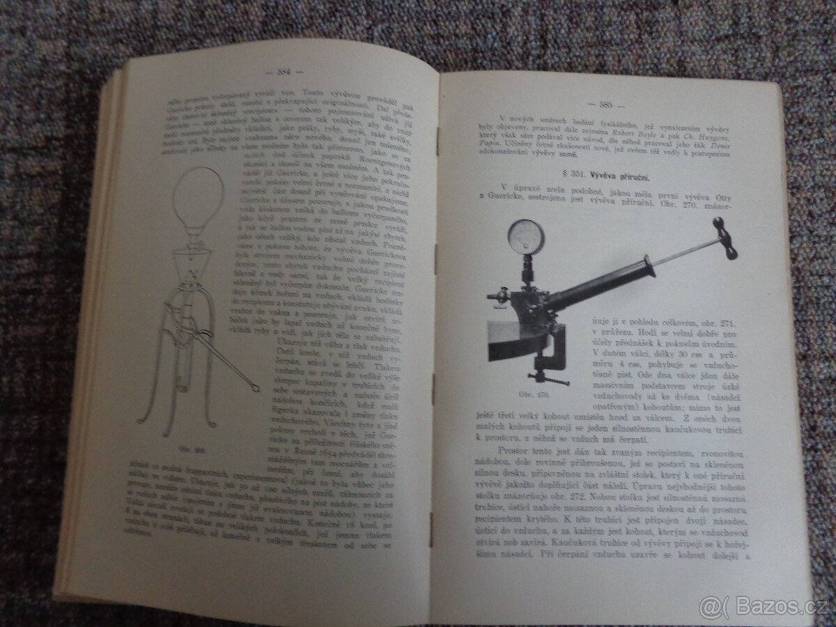 Starožitná kniha MECHANIKA r.v.1910 - 15