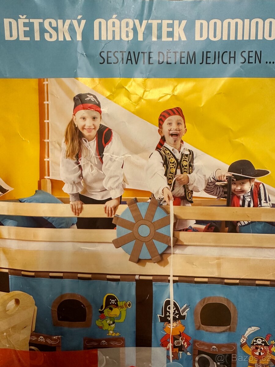 Dětská postel Pirát - 15