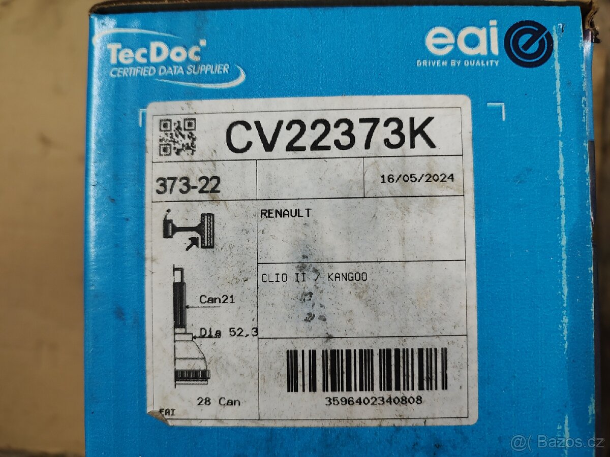 Renault Kangoo 1,2 Nové náhradní díly - 15