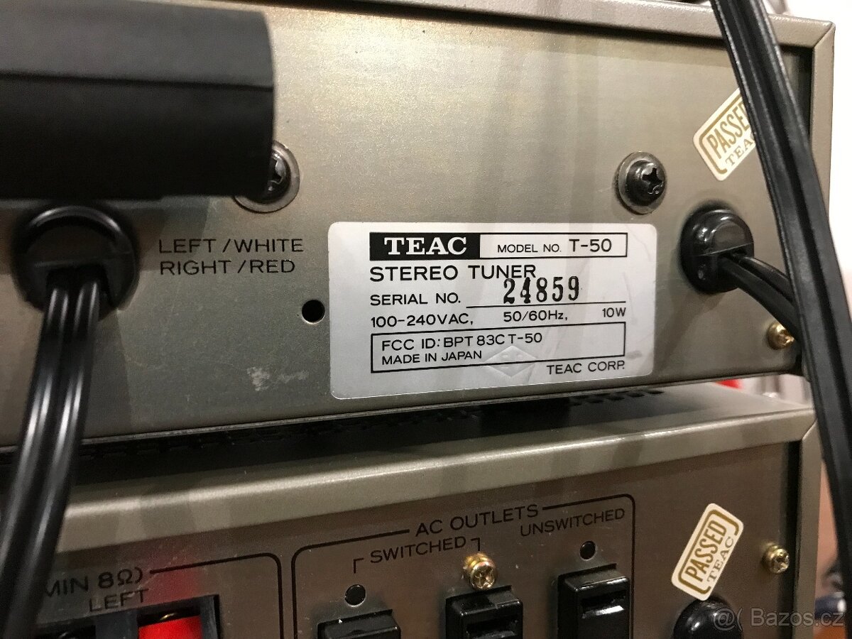 TEAC GE-6/A-50/T-50/V-40 Top stav - 15