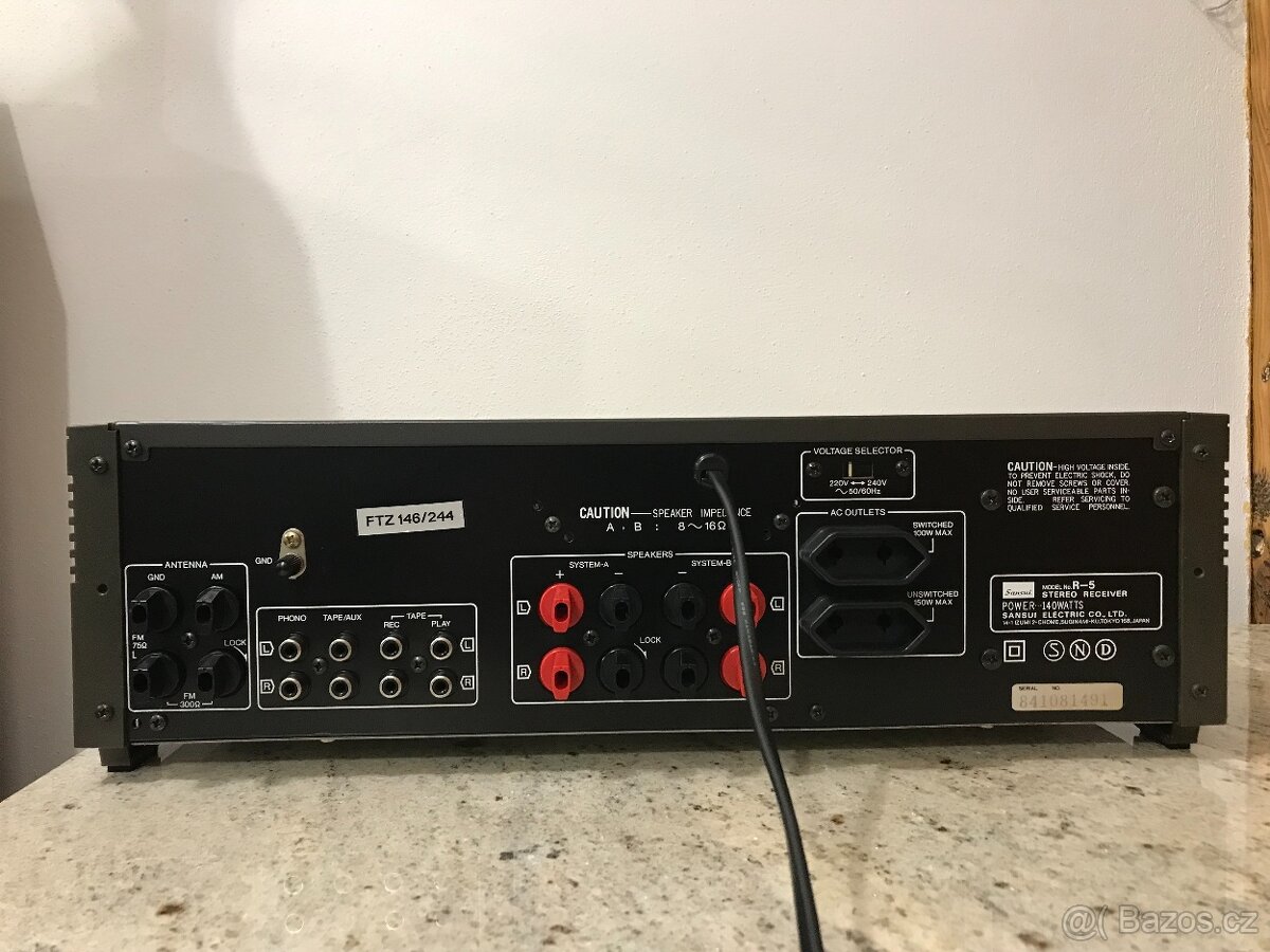 Sansui R5 Nádherný stav Top - 15
