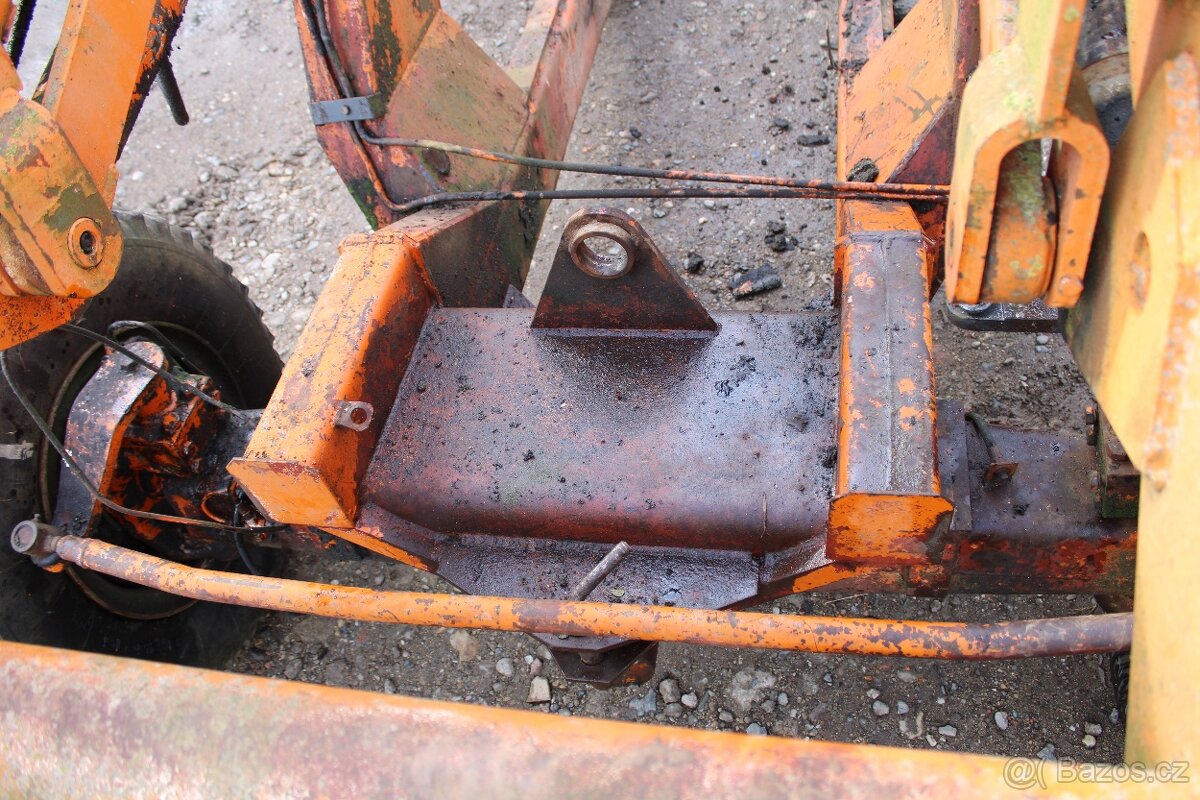 Zetor 7211 čelní nakladač ln 7211 lopata deska s vidlemi - 15