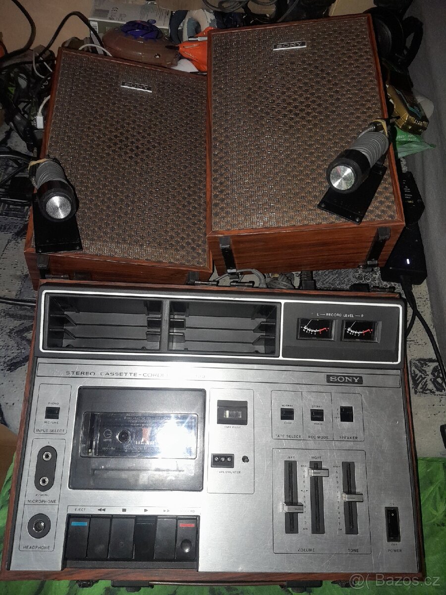 Kazeťák Sony TC-133 CS 1972' - 15