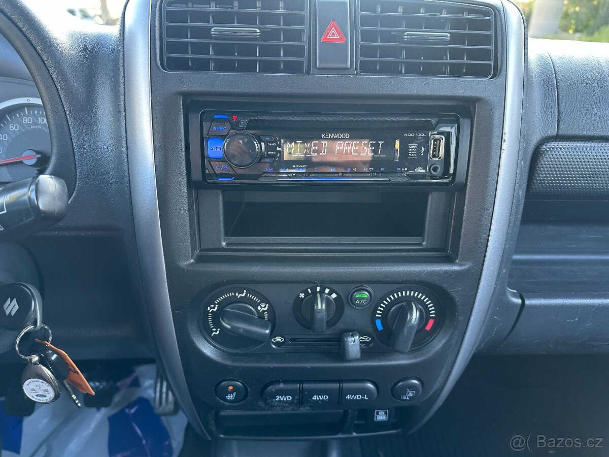 Suzuki Jimny 1.3 63kW 2017 60496km 4x4 TAŽNÉ KLIMA - 15