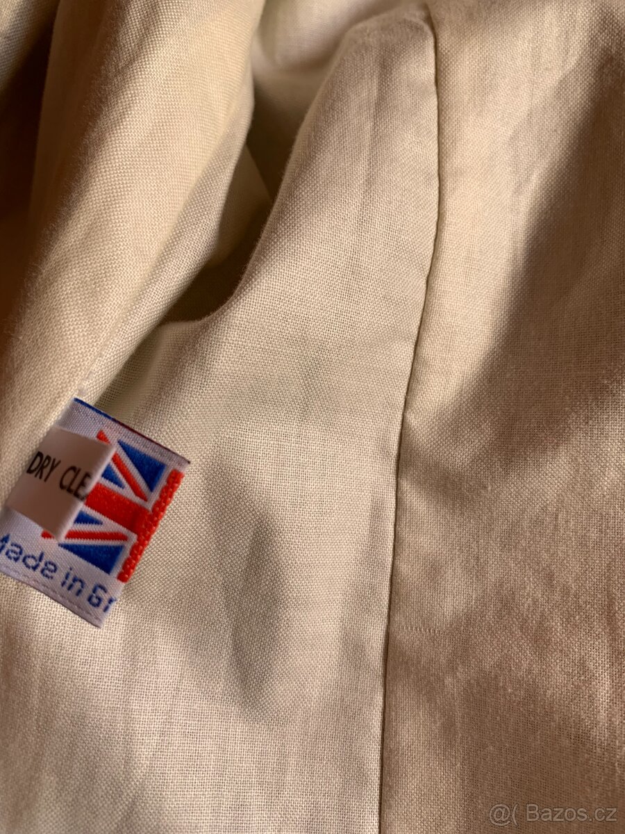 luxusní kvalitní černý kabát - vel. M - nový - 15